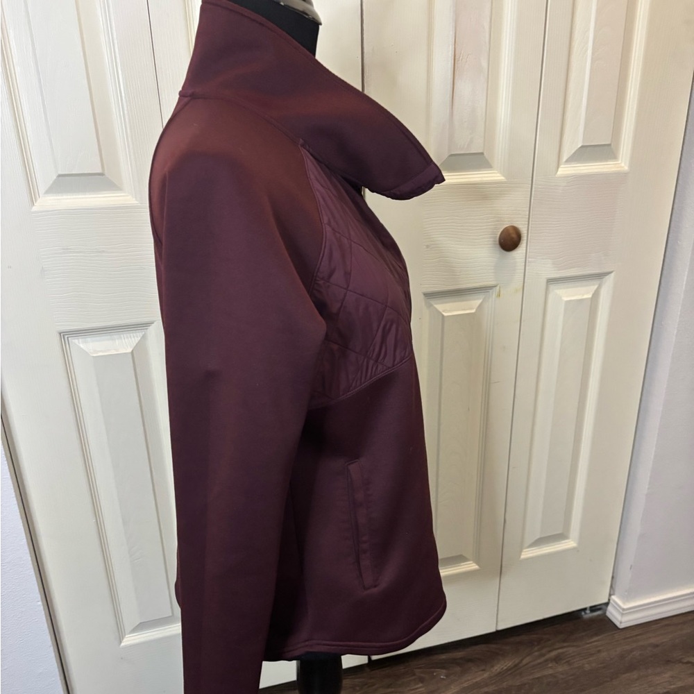 32 Degrees Maroon Quilted Pullover - image 7